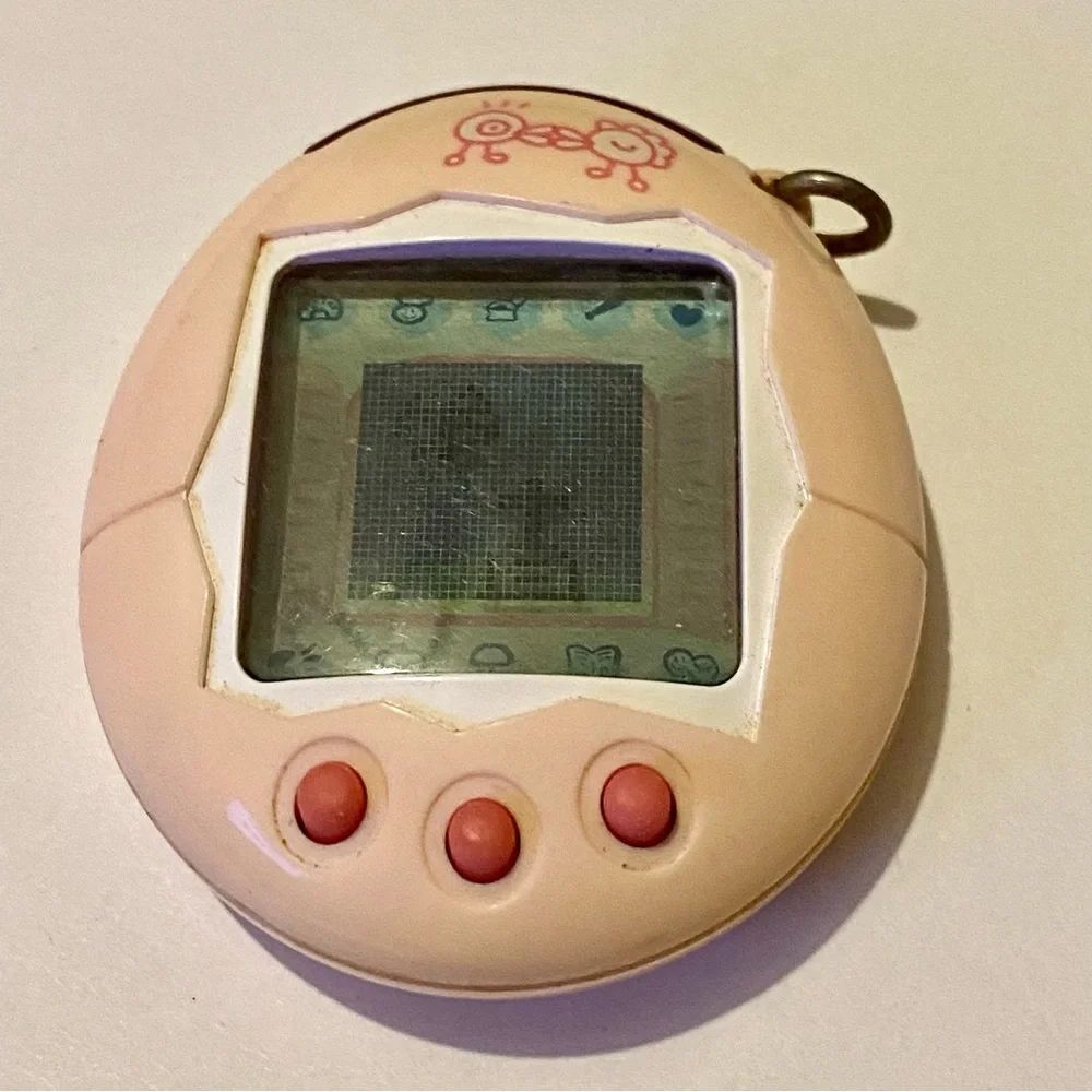 ✨ Tamagotchi Connection V1 2004 Original Japanese Pastel Light Pink Japan Wave
